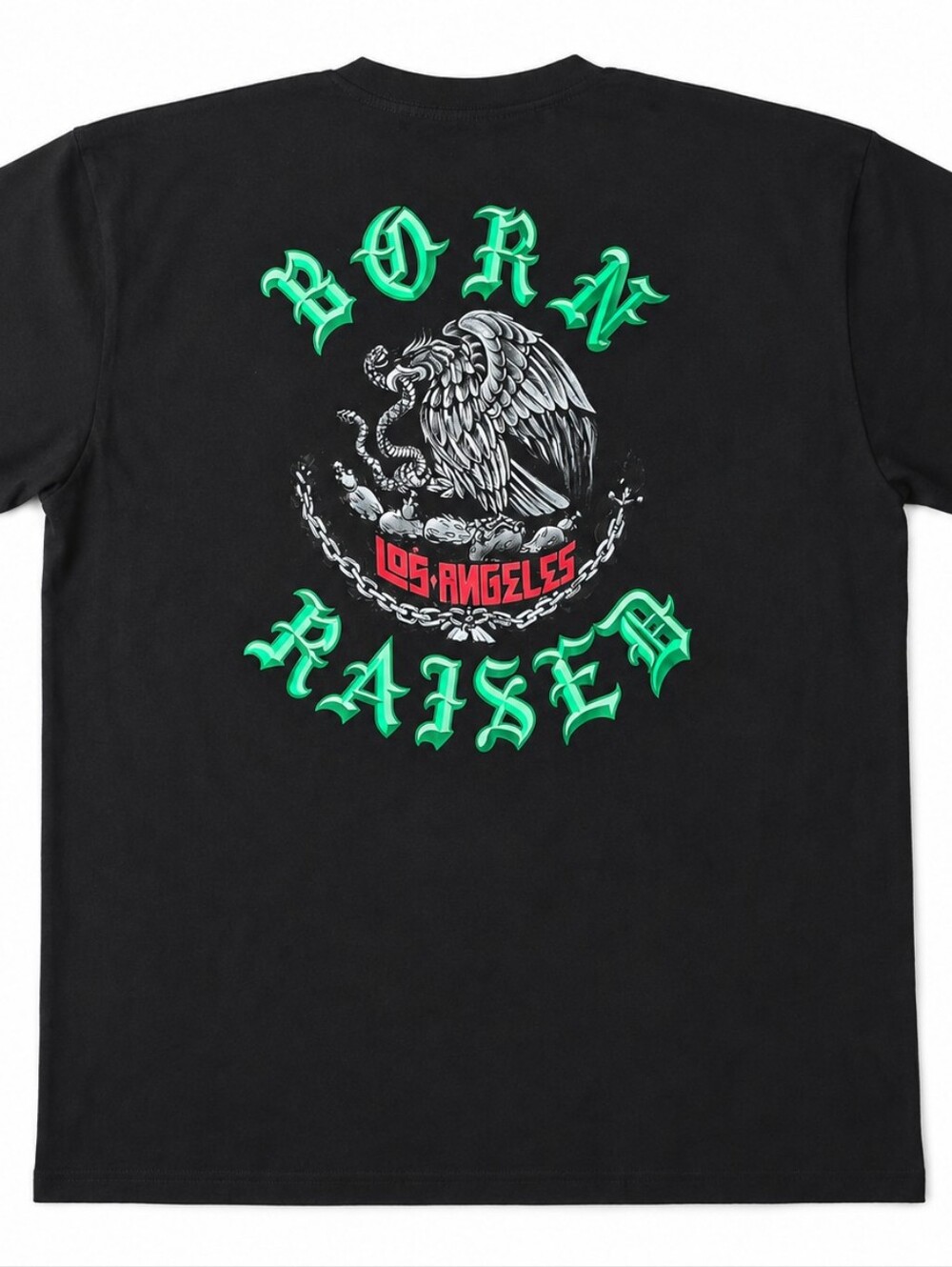 NWT 3XL Born Raised Mexico T Shirt Mens Large Mister Cartoon Black Los Angeles